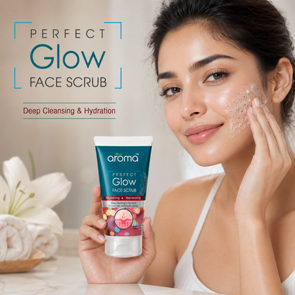 Perfect Glow Face Scrub – Brightening Exfoliator for Radiant & Smooth Skin