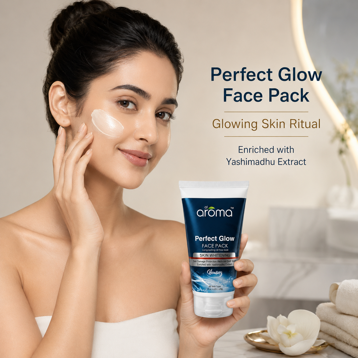 Perfect Glow Face Pack – Instant Glow & Brightening Face Mask for Radiant Skin