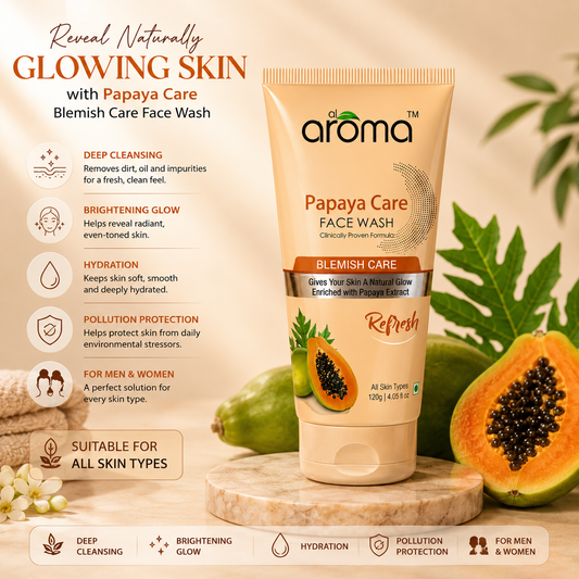 Papaya Care Face Wash – Gentle Brightening Cleanser for Clear & Glowing Skin