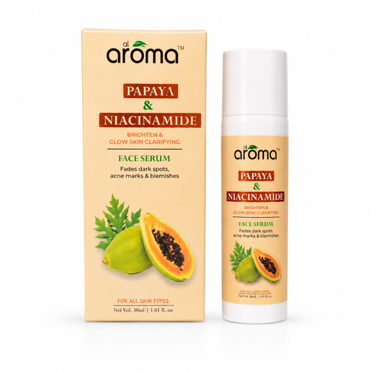 Papaya & Niacinamide Face Serum – Blemish Control & Skin Brightening Serum for Pigmentation-Free Glow