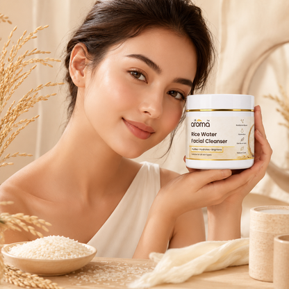Rice Water Facial Cleanser – Gentle Cleansing & Glow-Boosting Face Cleanser for Soft, Smooth & Radiant-Looking Skin