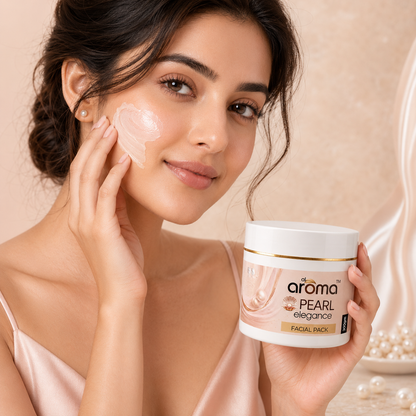 Pearl Elegance Facial Pack – Luxurious Brightening & Radiance Therapy