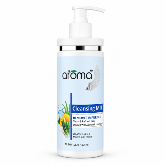 Cleansing Milk – Gentle Deep Cleanser with Aloe Vera & Vitamin E for Soft, Nourished Skin