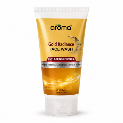 Gold Radiance Face Wash – Luxurious Cleanser for Glowing & Youthful Skin