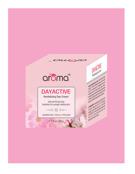 Day Active Revitalizing Cream With SPF 25 – Daily Moisturizer with Sun Protection & Skin Brightening