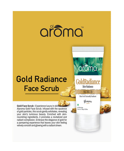 Gold Radiance Face Scrub – Luxurious Gold Exfoliator for Glowing & Smooth Skin