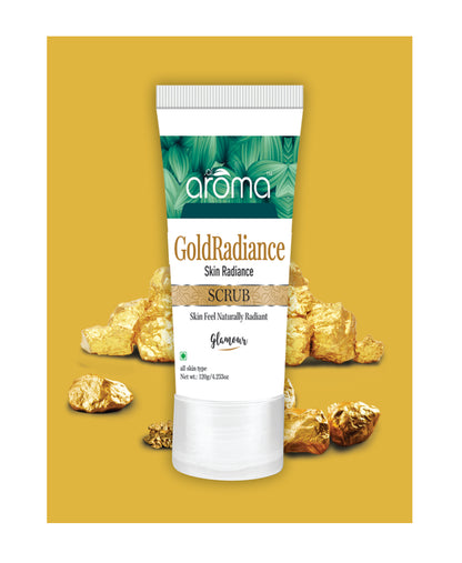 Gold Radiance Face Scrub – Luxurious Gold Exfoliator for Glowing & Smooth Skin