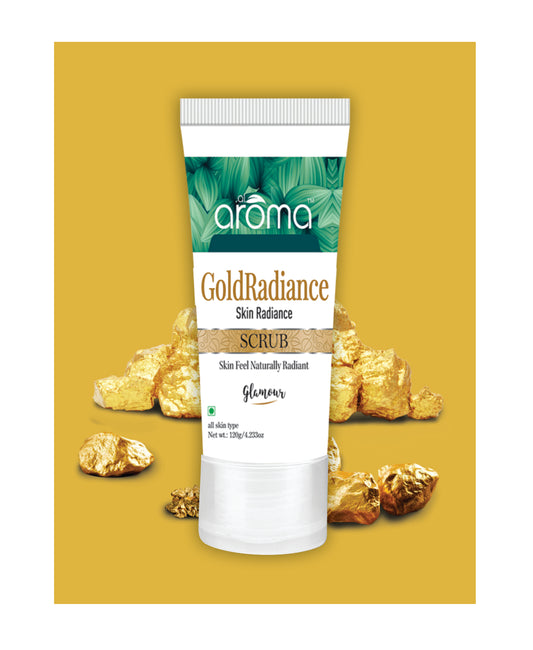 Gold Radiance Face Scrub – Luxurious Gold Exfoliator for Glowing & Smooth Skin
