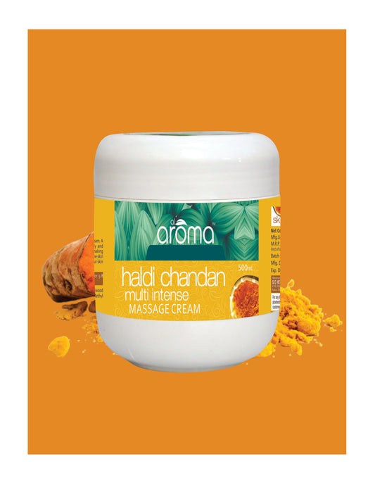 Haldi Chandan Massage Cream – Brightening & Calming Massage Cream for Glowing Skin