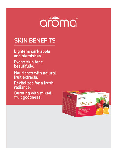 Mix Fruit Bleach Cream – Radiance-Boosting Herbal Bleach for Tan Removal & Glowing Skin