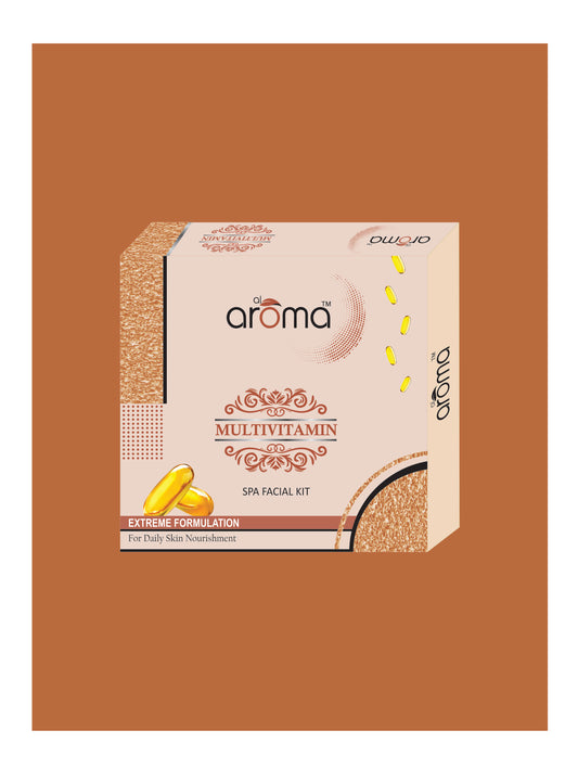 Multivitamin Spa Facial Kit – Skin Revitalizing & Nourishing Facial Treatment for Healthy Glow