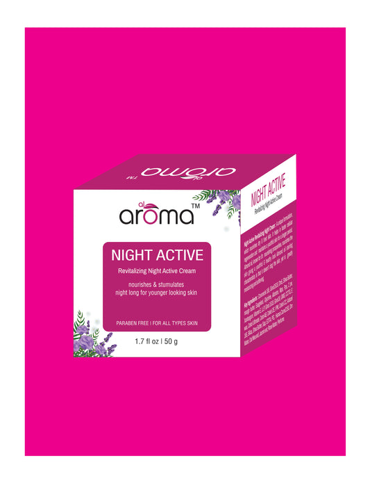 Night Active Revitalizing Cream – Overnight Repair & Hydration Cream for Glowing, Youthful Skin