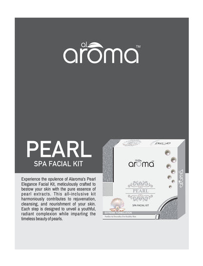 Pearl Spa Facial Kit – Skin Polishing & Brightening Facial Treatment for a Luminous Glow