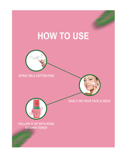 Rose Vitamin Skin Toner – Hydrating & Brightening Toner with Rose Water & Multivitamins