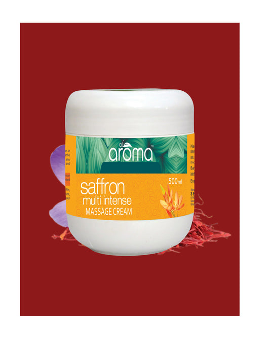 Saffron Massage Cream – Brightening & Skin Rejuvenating Cream for Radiant Glow