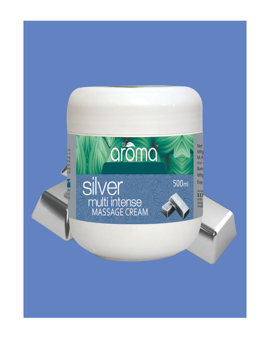 Silver Massage Cream – Skin Purifying & Revitalizing Cream for Radiant, Healthy-Looking Skin