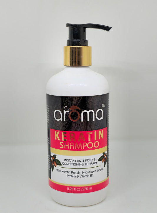 Keratin Shampoo – Smoothening & Frizz-Control Shampoo for Silky, Strong Hair