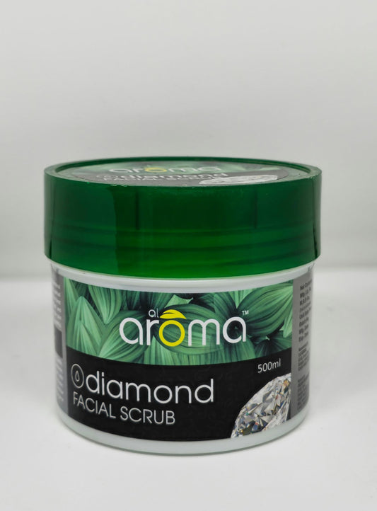Diamond Facial Scrub – Illuminating & Skin Polishing Exfoliator for Radiant Glow