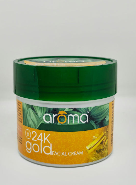 24K Gold Facial Cream – Anti-Ageing & Radiance Boosting Cream for Glowing, Youthful Skin