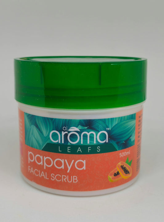 Papaya Facial Scrub – Exfoliating & Tan Removal Scrub for Soft, Clear Skin