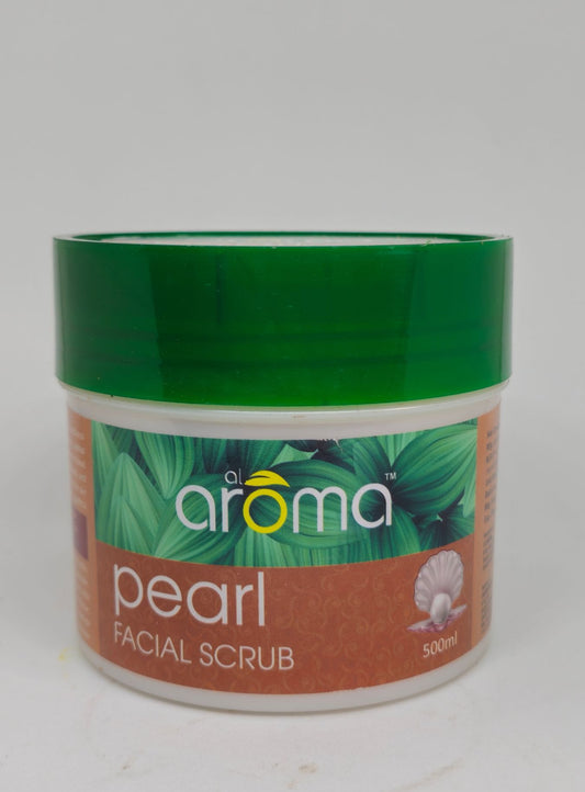 Pearl Facial Scrub – Skin Brightening & Gentle Exfoliating Face Scrub for Radiant Glow