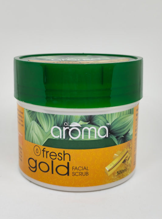 24K Gold Facial Scrub – Gentle Exfoliation & Radiance Boosting Face Scrub for Glowing Skin