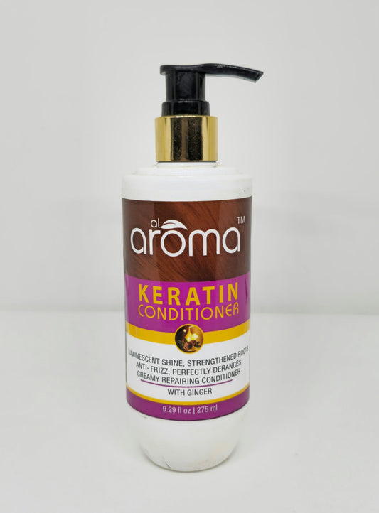 Keratin Conditioner – Smoothing & Strengthening Conditioner for Frizz-Free, Silky Hair