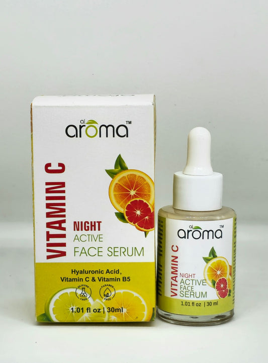 Night Active Face Serum – Overnight Repair & Hydration Serum