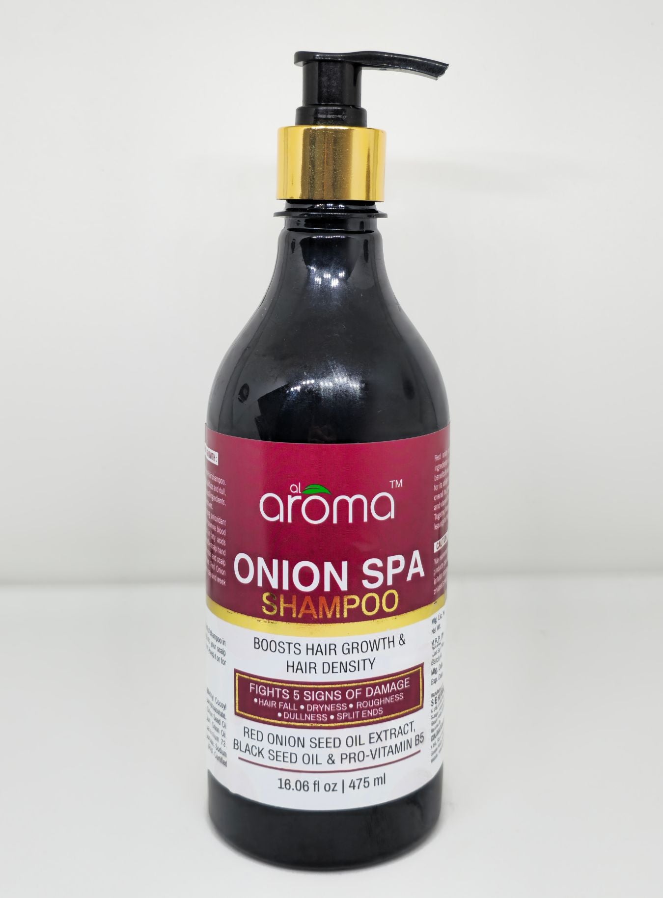 Onion Shampoo – Anti-Hair Fall & Hair Growth Shampoo with Nourishing Care