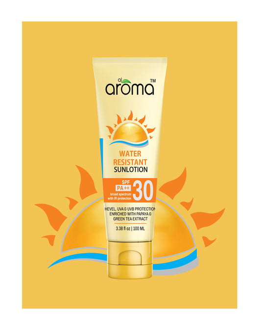 SPF 30 PA+++ Sun Block Lotion – Broad Spectrum UV Protection