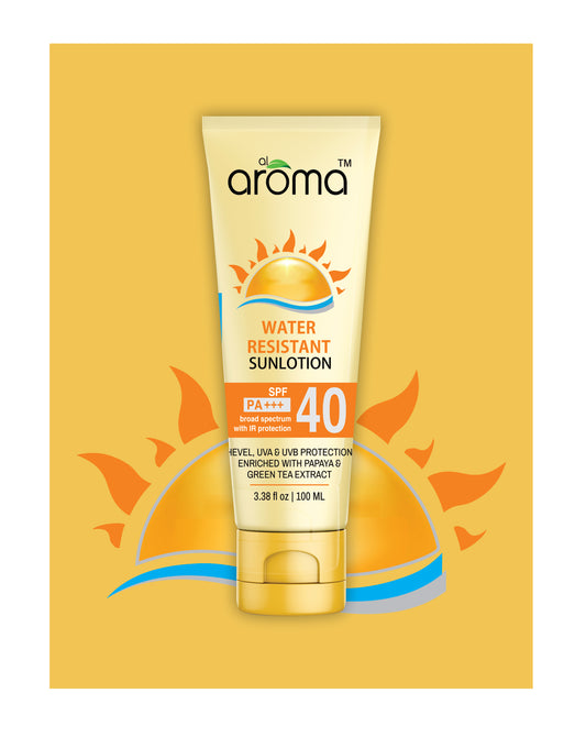 SPF 40 Mattifying Sunscreen Lotion – Broad Spectrum UV Protection with Oil Control Finish