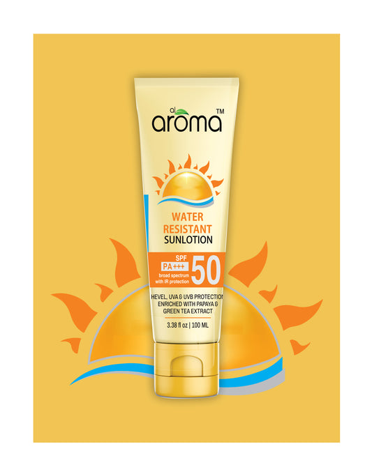 SPF 50 PA+++ Sunscreen Lotion – Ultra-Light UV Protection for All Skin Types