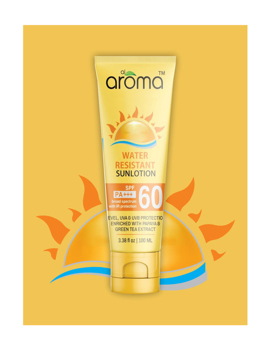 SPF 60 PA+++ Sunscreen Lotion – High Protection Formula for Intense Sun Exposure