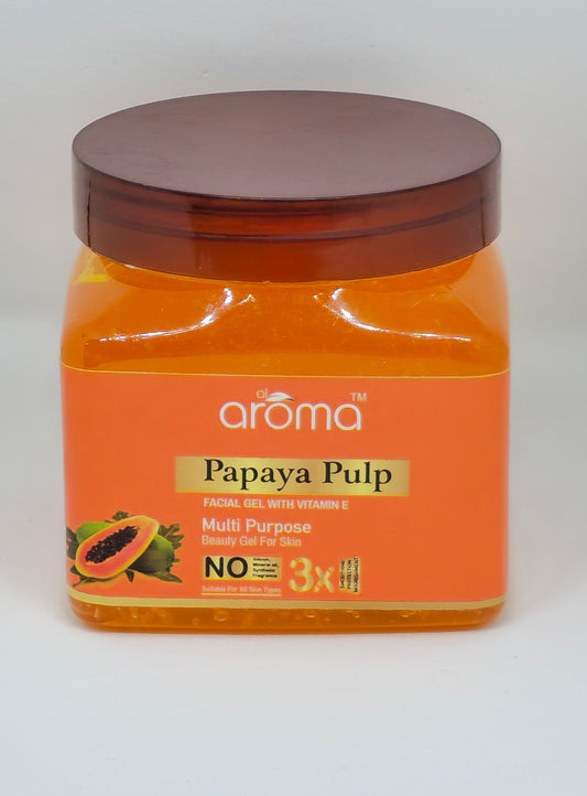 Papaya Pulp Facial Gel – Anti-Blemish & Skin Brightening Gel for Clear, Radiant Skin