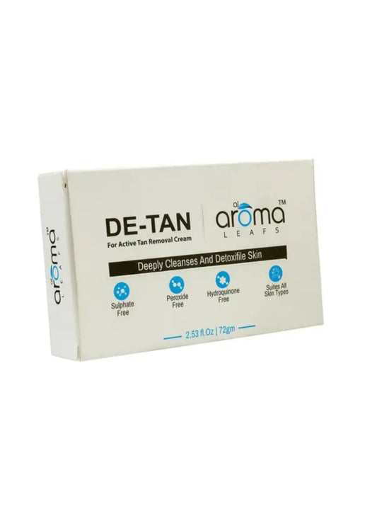 De Tan Cream – Tan Removal & Skin Brightening Cream with Kojic Acid, Milk Extract & Arbutin
