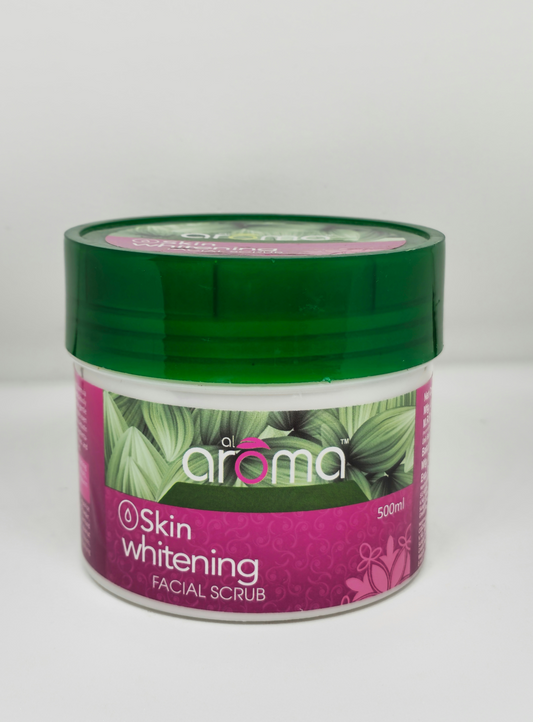 Skin Whitening Facial Scrub – Brightening & Exfoliating Scrub for Clear, Even-Toned Skin