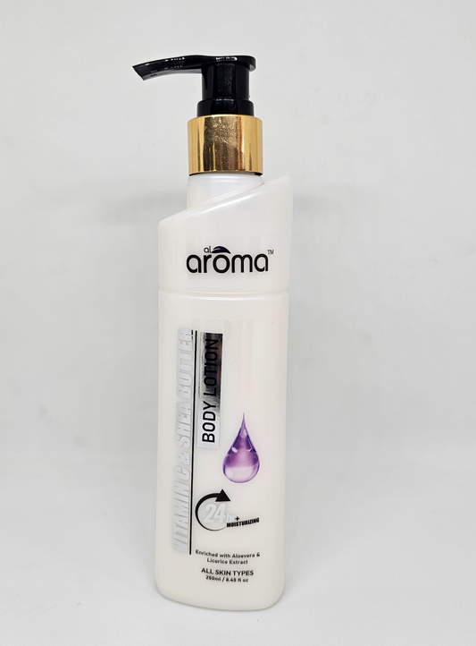Vitamin C & Shea Butter Body Lotion – Brightening & Deep Moisturizing Lotion for Soft, Glowing Skin