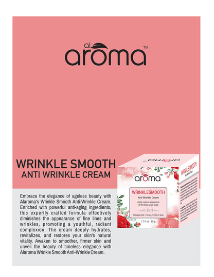 Wrinkle Smooth Anti-Wrinkle Cream – Firming & Age-Defying Cream with Retinol & Collagen Boosters