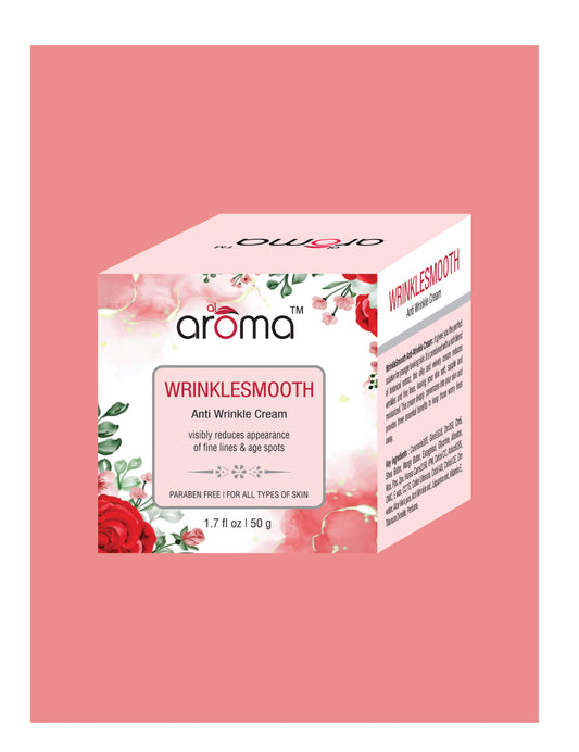 Wrinkle Smooth Anti-Wrinkle Cream – Firming & Age-Defying Cream with Retinol & Collagen Boosters