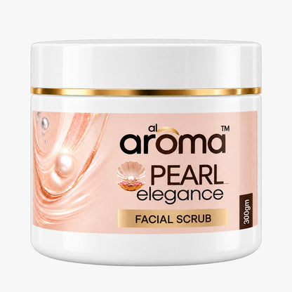 Pearl Elegance Facial Scrub – Gentle Exfoliating & Radiance-Boosting Face Scrub for Smooth, Polished & Luminous-Looking Skin