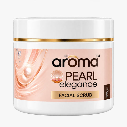 Pearl Elegance Facial Scrub – Gentle Exfoliating & Radiance-Boosting Face Scrub for Smooth, Polished & Luminous-Looking Skin