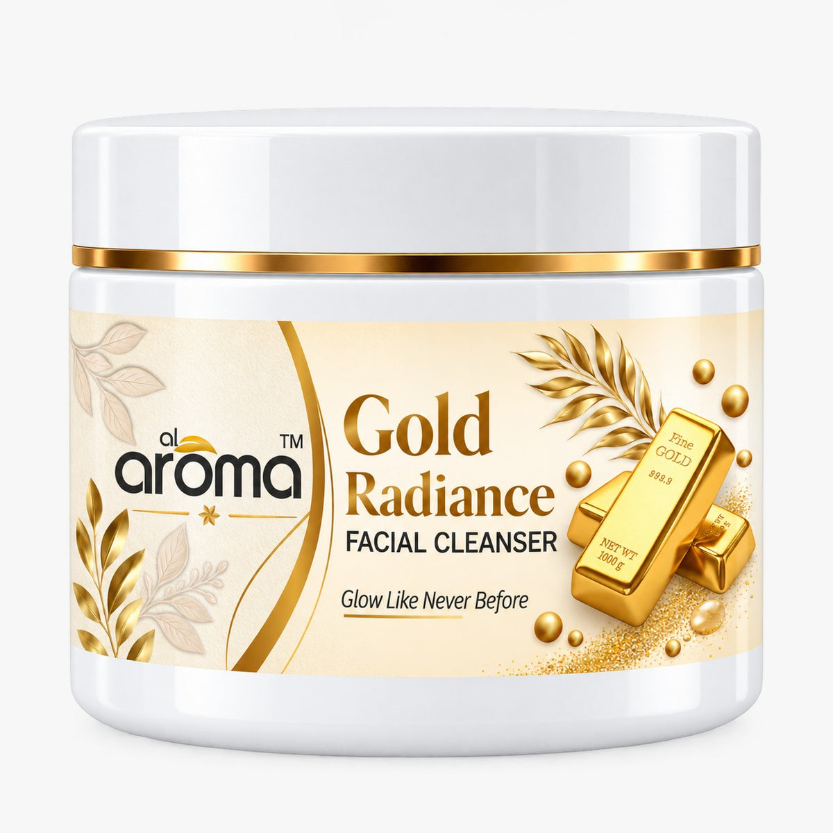 Gold Radiance Facial Cleanser – Deep Cleansing & Glow-Boosting Face Cleanser for Soft, Smooth & Radiant-Looking Skin