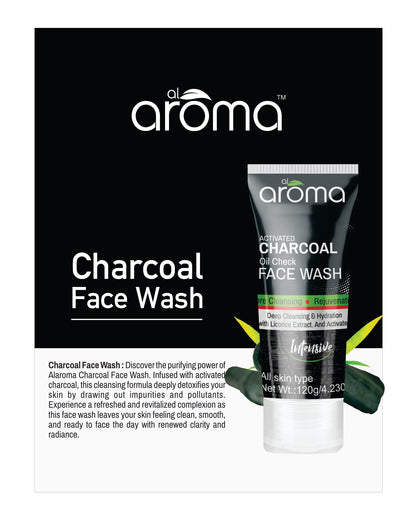 Activated Charcoal Face Wash – Deep Pore Cleanser for Clear & Detoxified Skin