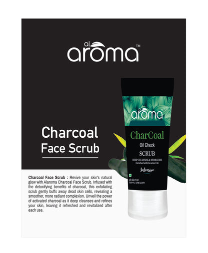 Activated Charcoal Face Scrub – Deep Cleansing & Detox Exfoliator for Oily, Acne-Prone Skin