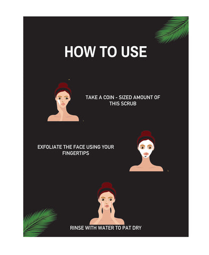 Activated Charcoal Face Scrub – Deep Cleansing & Detox Exfoliator for Oily, Acne-Prone Skin