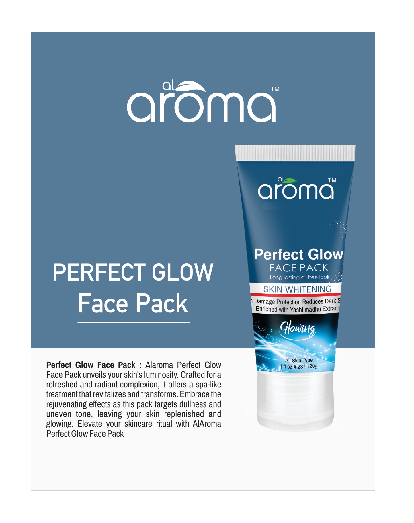 Perfect Glow Face Pack – Instant Glow & Brightening Face Mask for Radiant Skin