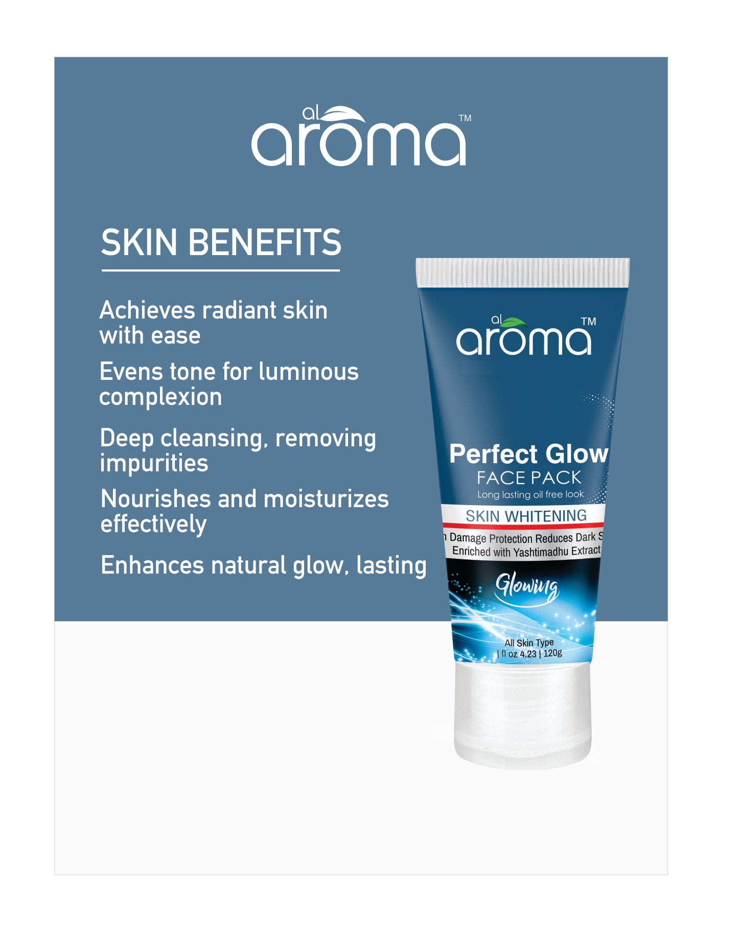 Perfect Glow Face Pack – Instant Glow & Brightening Face Mask for Radiant Skin