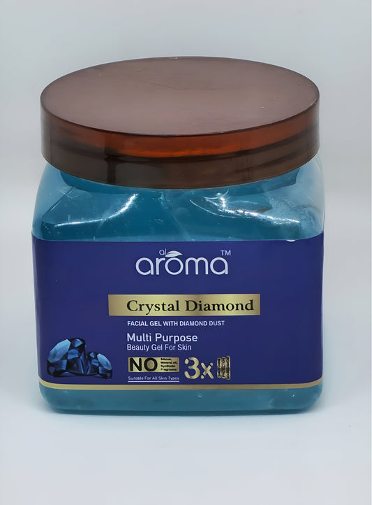 Crystal Diamond Facial Gel – Brightening & Skin-Firming Gel for a Radiant Glow