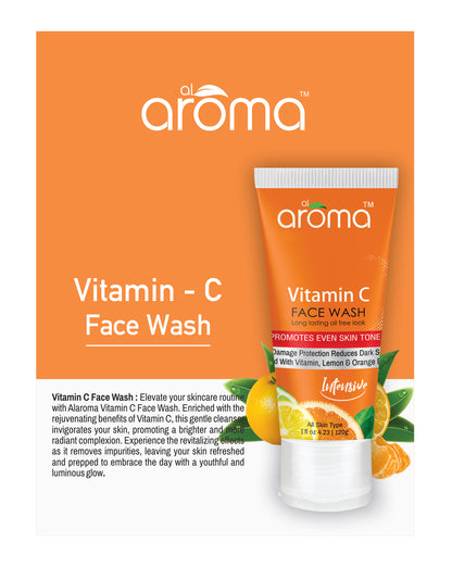 Vitamin C Face Wash – Brightening & Antioxidant Cleanser for Radiant Skin
