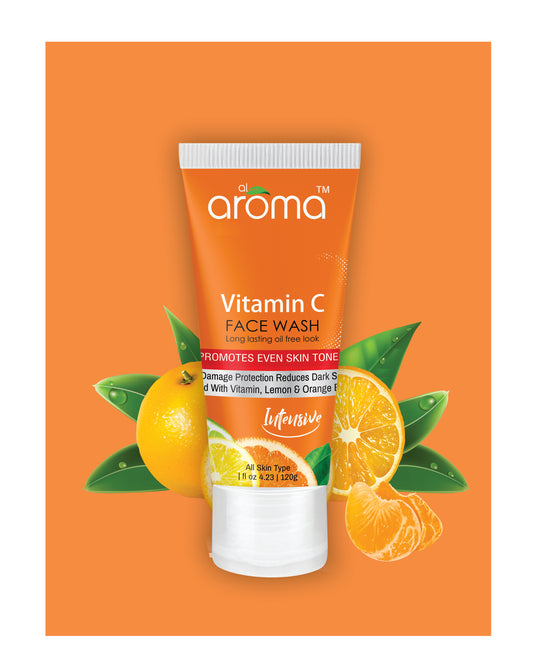 Vitamin C Face Wash – Brightening & Antioxidant Cleanser for Radiant Skin